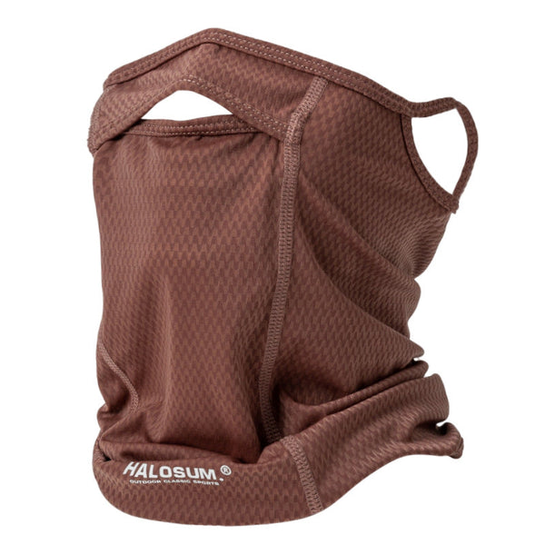 Elosung 2 Pcs Claret Uv Protection Breathable Cycling Face Mask With Ear Hooks Summer Ice Silk Neck Gaiter For Men And Women Face Masks