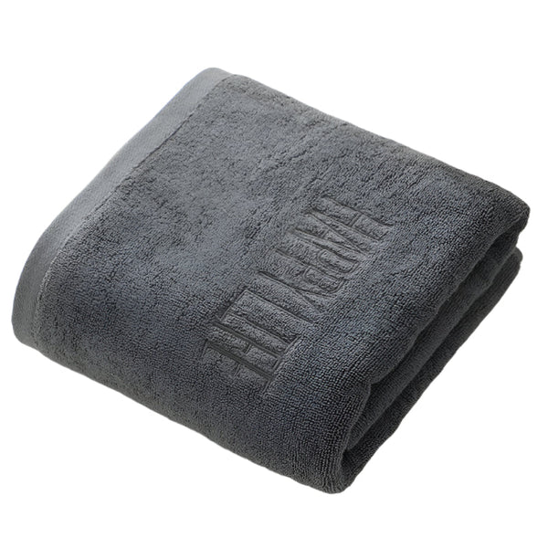 Elosung Dark Gray Soft Cotton Bath Towel 70X140cm Quick Dry Super Absorbent Towels & Washcloths