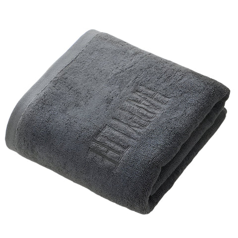 Elosung Dark Gray Soft Cotton Bath Towel 70X140cm Quick Dry Super Absorbent Towels & Washcloths