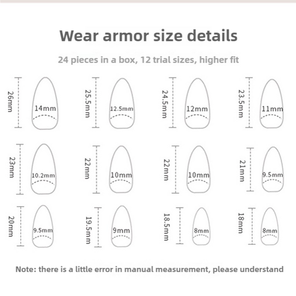 Elosung 2 Pcs Black 24 Light & Traceless Press On Nail Set Reusable Abs Material False Nails For Salon Quality Manicure 2D Nail Art Design