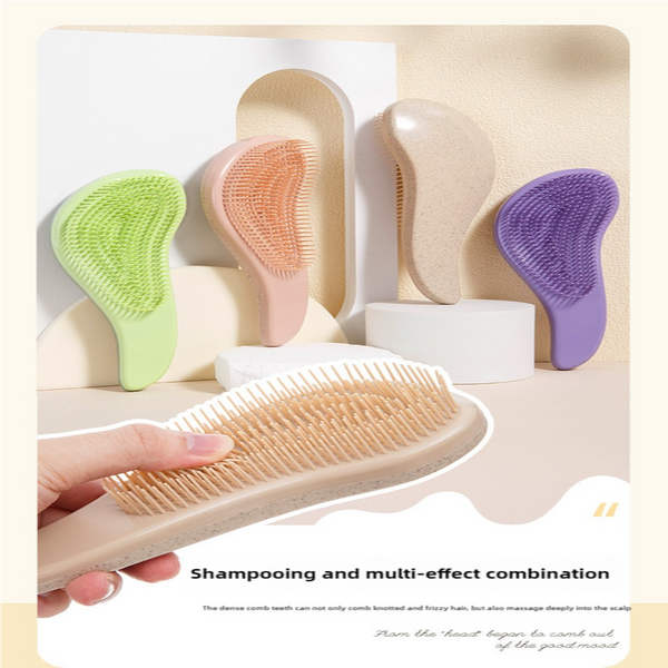 Eco Friendly Wheat Straw Hair Care Set Brushes & Combs