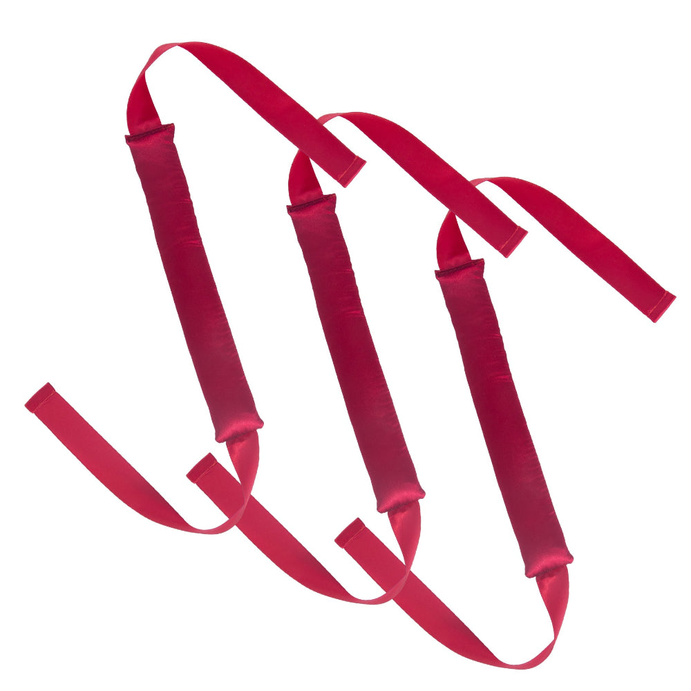 Elosung Claret 3 Sticks No Heat Hair Curling Ribbon Kit Silk Wand For Sleep In Styling Rollers & Curlers