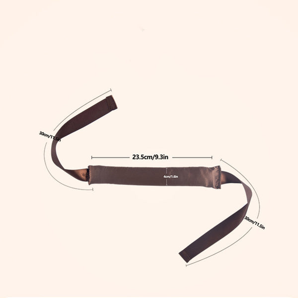 Elosung Off White 3 Sticks No Heat Hair Curling Ribbon Kit Silk Wand For Sleep In Styling Rollers & Curlers