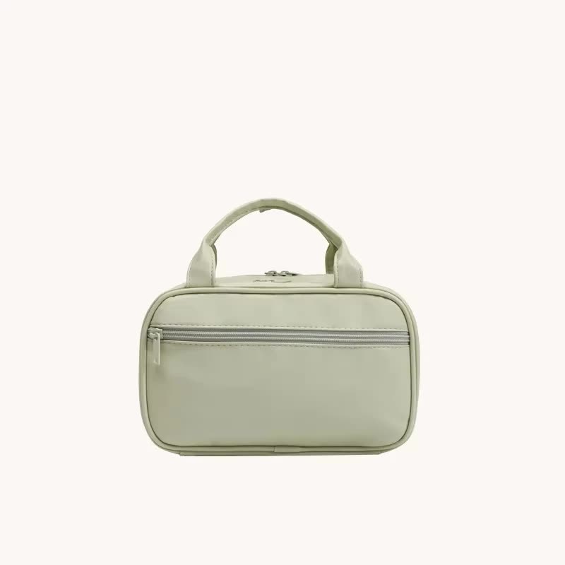 Premium Pu Leather Portable Makeup Bag Green Makeup Bags & Cases