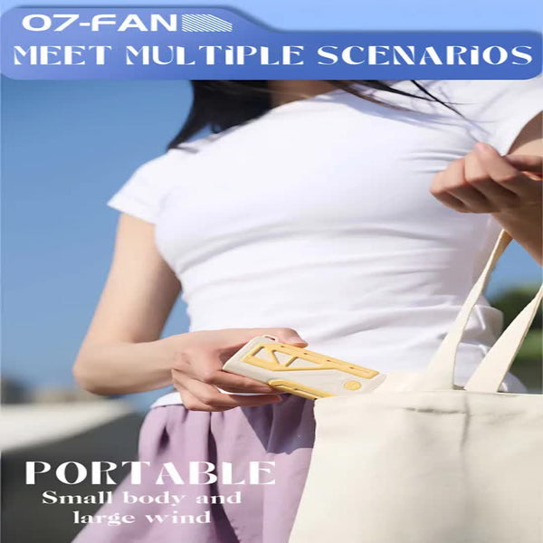 Purple 100 Speed Mecha Handheld Fan | Usb Rechargeable High Mini Powerful & Silent Lightweight 150G With 6 8 Hour Battery Life Portable Fans