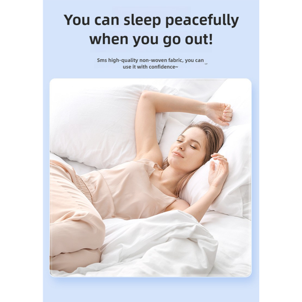 Elosung 4 Packaging White Disposable Travel Set Waterproof & Clean Soft Non Woven Fabric Pieces For Twin Beds Other Bedding