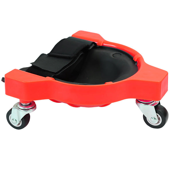 Elosung 1 Pair Set Multi Function Knee Pads With Swivel Wheels For Comfortable Protection Ideal Construction Tiling Woodworking And More Gardening Glo