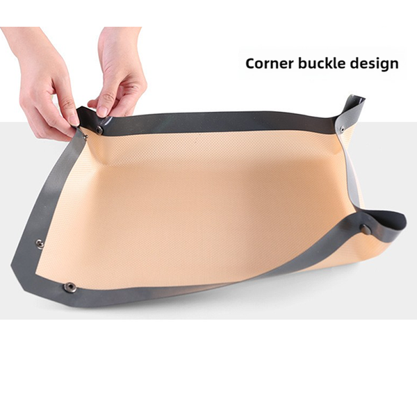 Other Bakeware & Ovenware Elosung 2 Piece Set (Gray Edge Yellow Background + Red White Background) Non Stick Silicone Baking Mat For Oven & Microwave