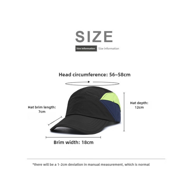 White And Purple Lightweight Sports Baseball Cap | Quick Dry Waterproof Breathable Outdoor Camping Hats & Headwear