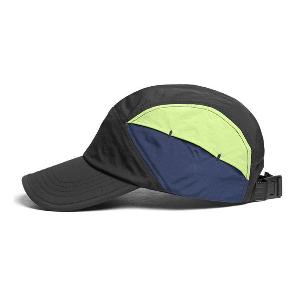 Elosung Black And Green Lightweight Sports Baseball Cap Quick Dry Waterproof Breathable Outdoor Camping Hats & Headwear