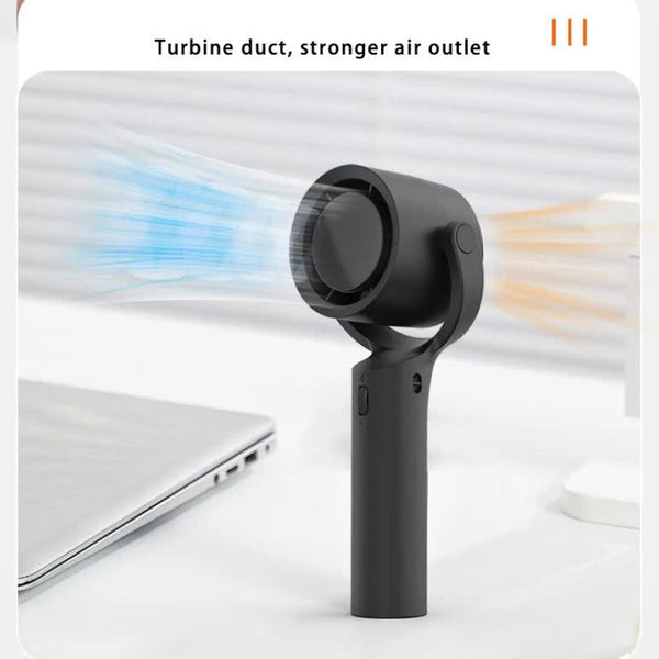 Elosung Black Portable Neck Fan Speed & 230 Rotation Rechargeable 4500Mah Battery Quiet Operation With Type C Charging Summer Cooling Solution Portabl