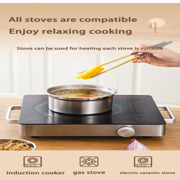 Elosung Brown 3 Piece 304 Stainless Steel Food Storage Set With Leak Proof Lids Round Design For Fridge And Meal Prep Placeholder