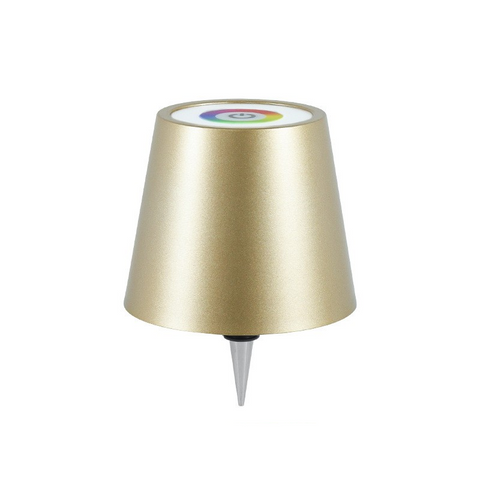 Gold Rgb Color Changing Led Bottle Lamp Smart Lighting Decor Lamps