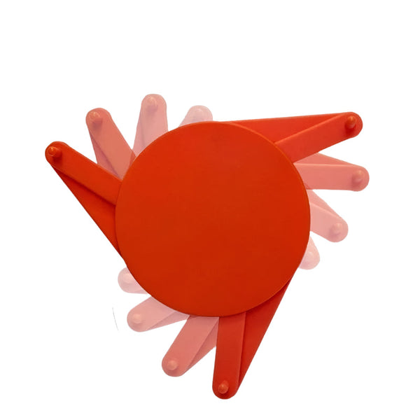 3 Pcs Orange Cup Holder For Mugs Glasses And Cups Stackable Space Saving Design 6.5Cm Diameter Other Kitchen Storage