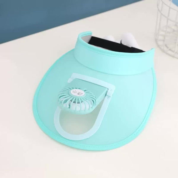 Uv Protection Usb Rechargeable Fan Hat Hats