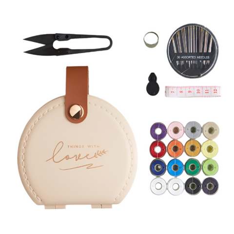 Sewing Kit With Threads Needles And Tools Other Sewing