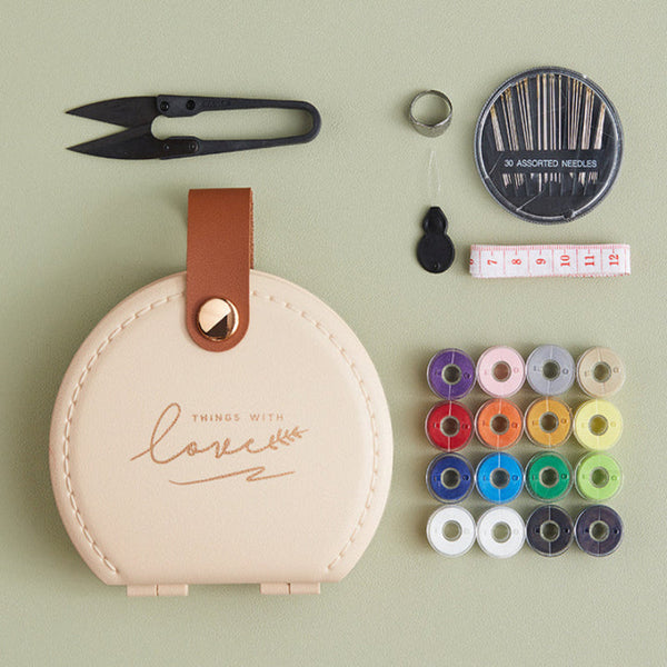 Sewing Kit With Threads Needles And Tools Other Sewing