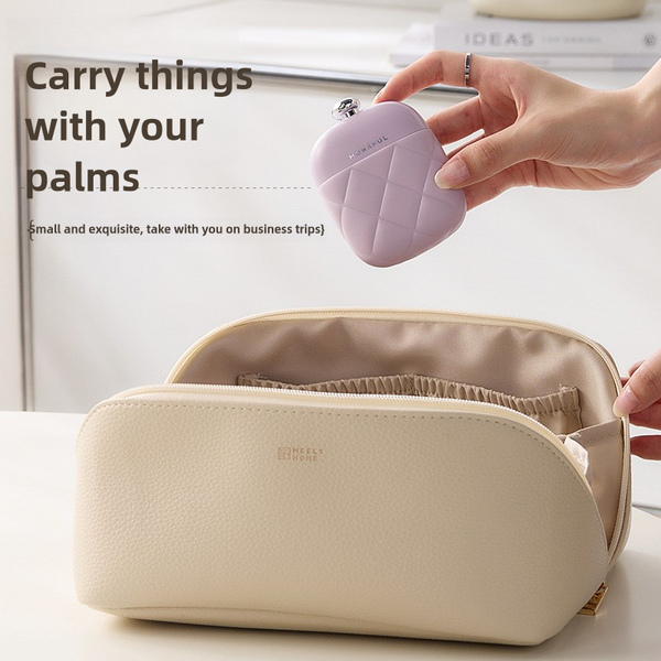 Elosung 2 Pcs Purple Portable Nail Care Kit Compact Manicure Set With Clippers Tweezers And File Stylish Storage Case Manicure & Pedicure Tools & Kits