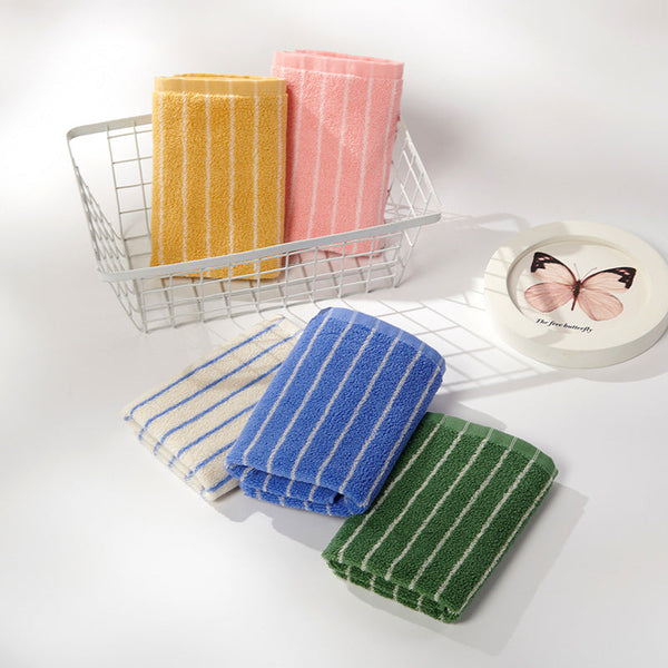 Blue Soft And Absorbent Cotton Towel Set | 3 Piece Luxury Bath Towels Ideal For Adults Face & Towels & Washcloths