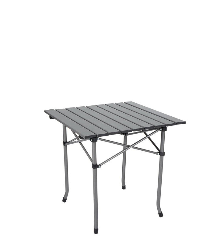 Elosung Folding Egg Roll Square Table Black 52X52x50 Tables