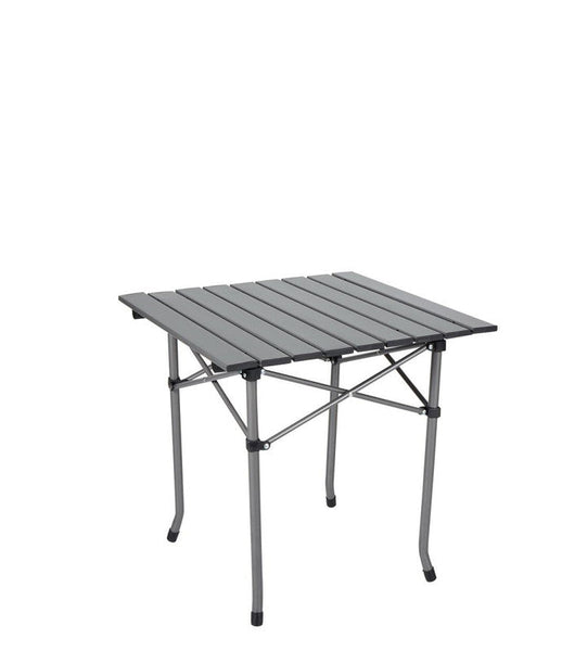 Elosung Folding Egg Roll Square Table Black 52X52x50 Tables