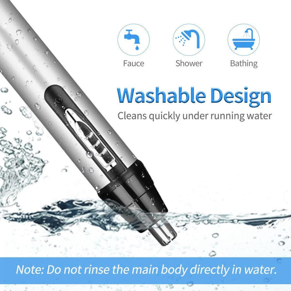 Elosung 4 In 1 Electric Nose And Ear Hair Trimmer Set Usb Rechargeable Grooming Kit Clippers & Trimmers