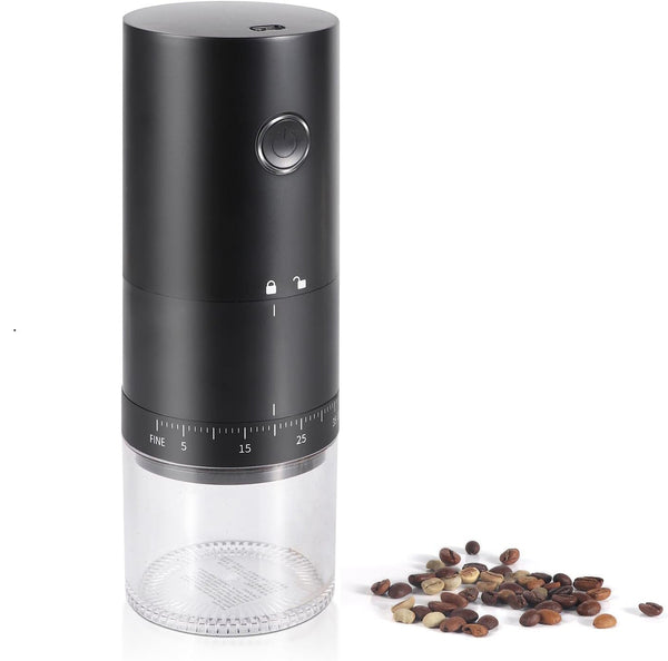 Portable Electric Coffee Grinder 1500Mah Battery 30 Mesh Fine Grind Usb C Charging Coffee Grinders