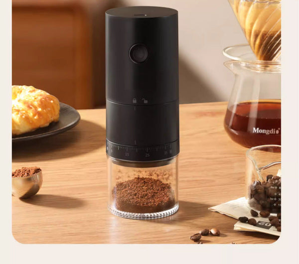 Portable Electric Coffee Grinder 1500Mah Battery 30 Mesh Fine Grind Usb C Charging Coffee Grinders