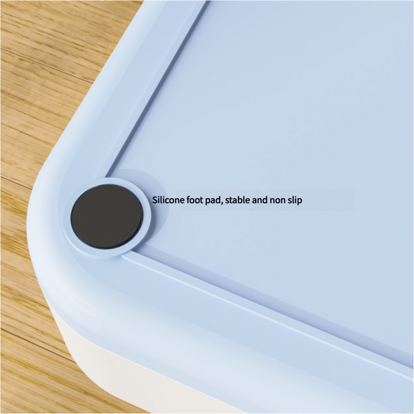 Grey 2 In 1 Automatic Pet Water And Food Dispenser Gravity Feeder For Cats And Dogs Dog Automatic Feeders