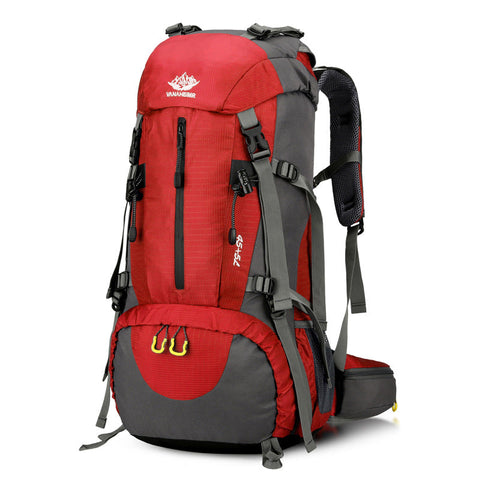 Red 36 55L Outdoor Hiking Backpack Durable Water Resistant Travel Bag For Trekking Camping And Adventure Climbing Bags