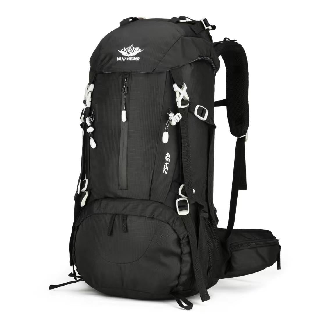 Black 36 55L Outdoor Hiking Backpack Durable Water Resistant Travel Bag For Trekking Camping And Adventure Climbing Bags