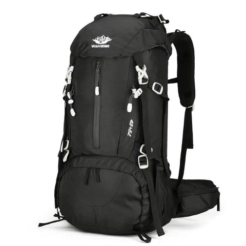 Black 36 55L Outdoor Hiking Backpack Durable Water Resistant Travel Bag For Trekking Camping And Adventure Climbing Bags