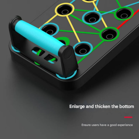 Multifunctional Push Up Board 9 In 1 Foldable System For Strength Training Push Up Stands