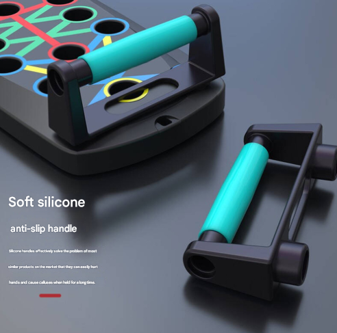 With Handle And Drawstring Multifunctional Push Up Board 9 In 1 Foldable Push Up System For Strength Training Push Up Stands