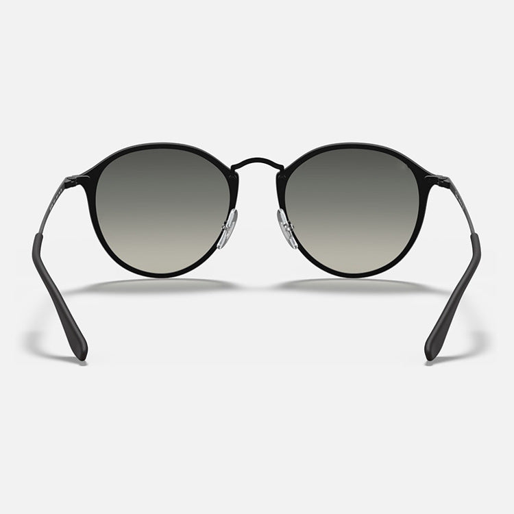Classic Retro Round For Driving Everyday Style Unisex Black Gradient Frame Sunglasses