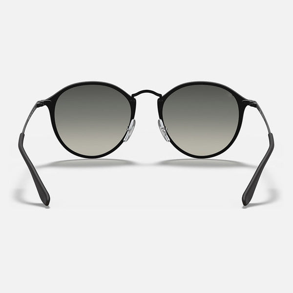 Classic Retro Round For Driving Everyday Style Unisex Black Gradient Frame Sunglasses