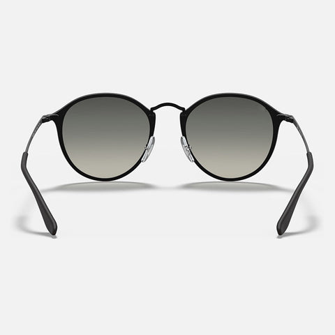 Classic Retro Round For Driving Everyday Style Unisex Black Gradient Frame Sunglasses