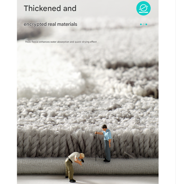 50X80cm Nice Day Bath Mat Super Absorbent Non Slip Bathroom Floor Bath Mats Rugs & Toilet Covers