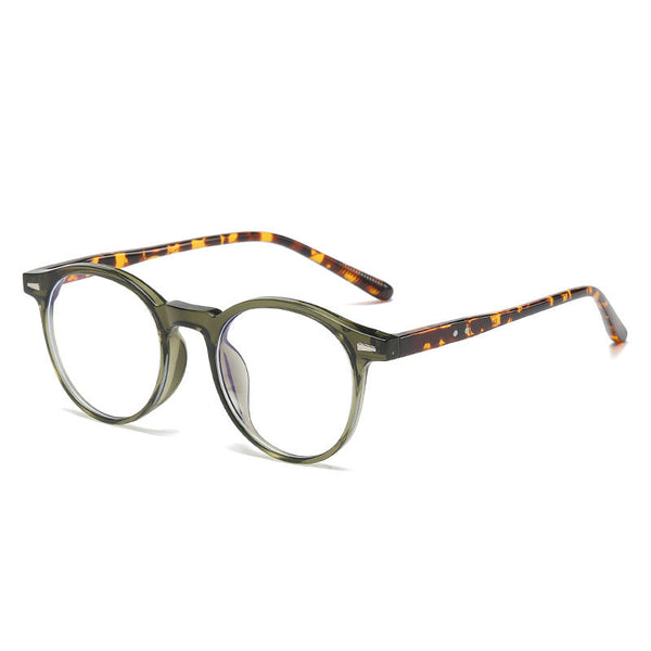 White Paper With Green Frame And Sheet 2 Pairs Round Polarized Uv Protection Sunglasses