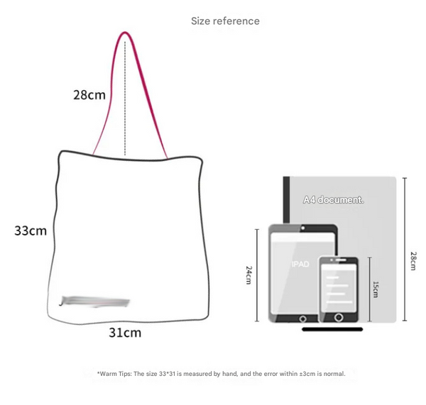 Chic 33X31cm Canvas Tote Bag With Vibrant Floral Design Casual Shoulder For Everyday Style Women's Bags & Handbags