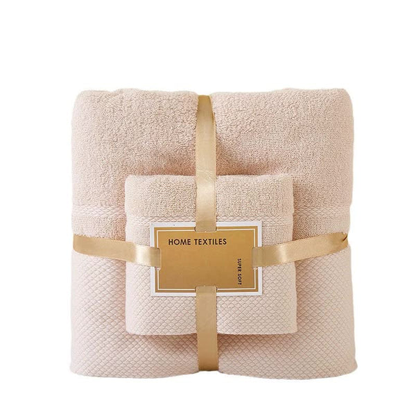Elosung Camel Soft And Absorbent Towel Set Wrap Bath For Ultimate Comfort 140*70Cm Face 75*35Cm Towels & Washcloths