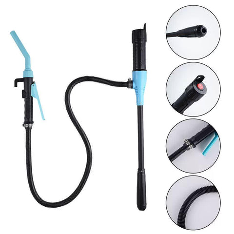Electric Oil Pump With Handle For Easy Use Ideal Cars Boats And More Fuel Funnels