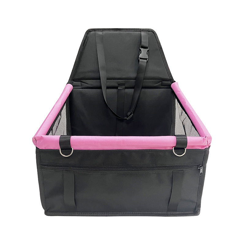 Black Pink Pet Car Seat For Dogs Cats Cover Travel Carrier With Safety Belt Pet Transport