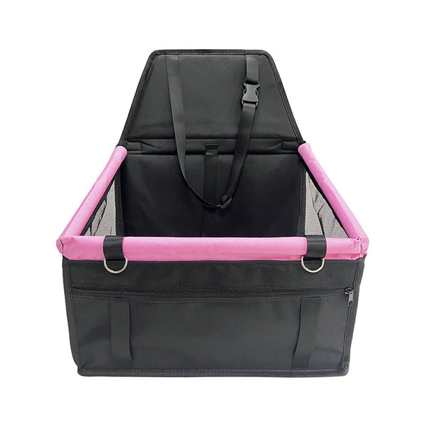 Black Pink Pet Car Seat For Dogs Cats Cover Travel Carrier With Safety Belt Pet Transport