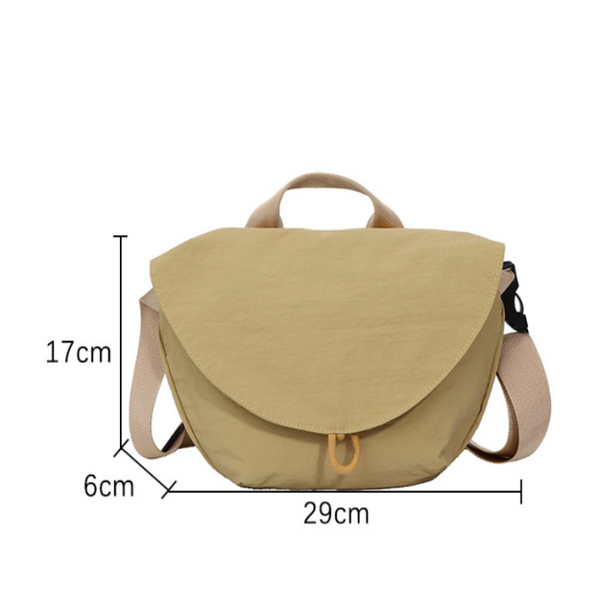 Off White Trendy Crescent Crossbody Bag Unique Design Shoulder 29X6x17cm Women's Bags & Handbags