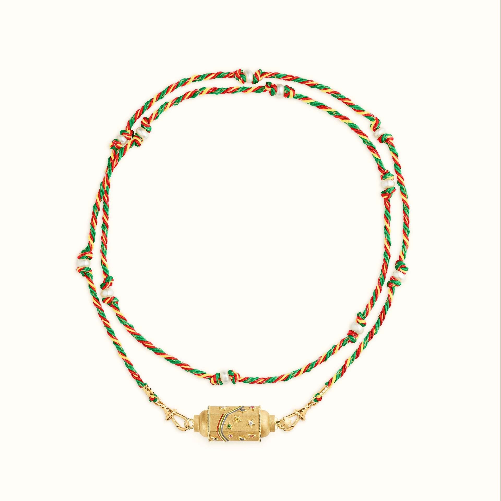 Veile Studios Mystical Tarot Charm Necklace Boho Pendantirainbow Patterni Necklaces & Pendants