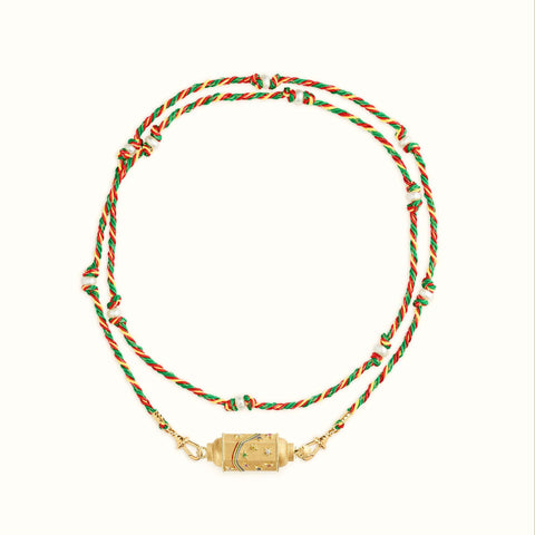 Veile Studios Mystical Tarot Charm Necklace Boho Pendantirainbow Patterni Necklaces & Pendants