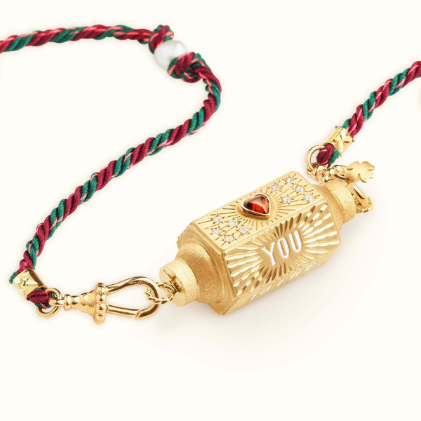 Veile Studios Mystical Tarot Charm Necklace Boho Pendant(Red Love Heart) Necklaces & Pendants