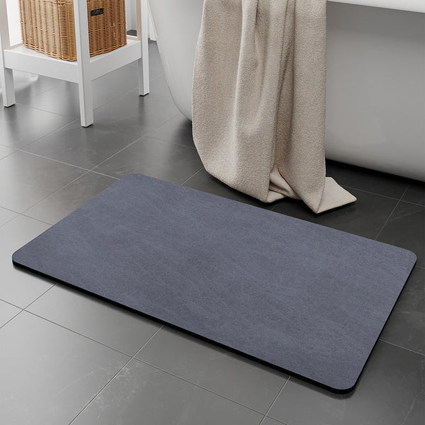 Blue Quick Dry Absorbent Non Slip Bath Rug For Bathroom Kitchen & Entryway 60X90cm Bath Mats Rugs & Toilet Covers