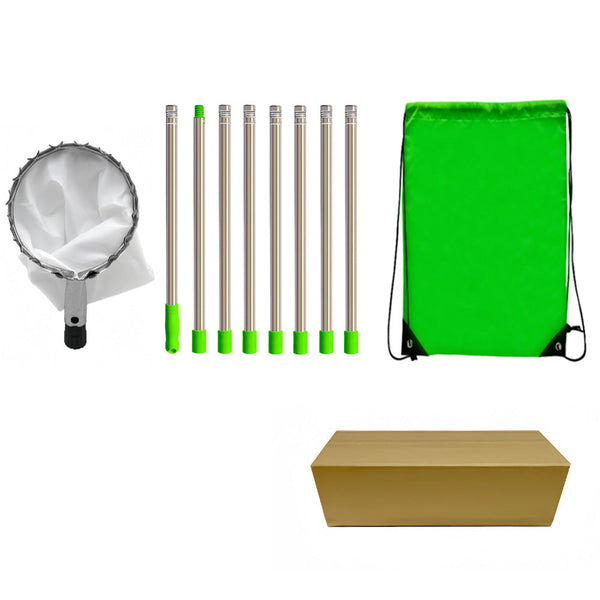 Telescoping Fruit Picker Apple Peach Persimmon Harvesting Tool With Collection Bag High Reach Catcher 3.2M Other Garden Hand Tools & Equipment